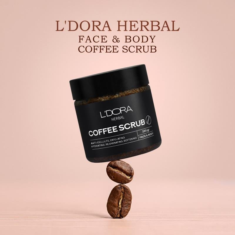 FACE & BODY COFFEE SCRUB, 250 gr - Image 2