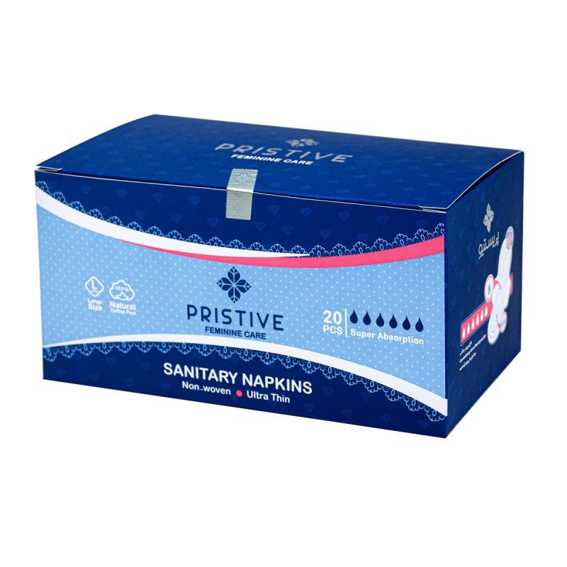 ULTRA-THIN SANITARY NAPKINS, LARGE, 20 PCS - Image 3