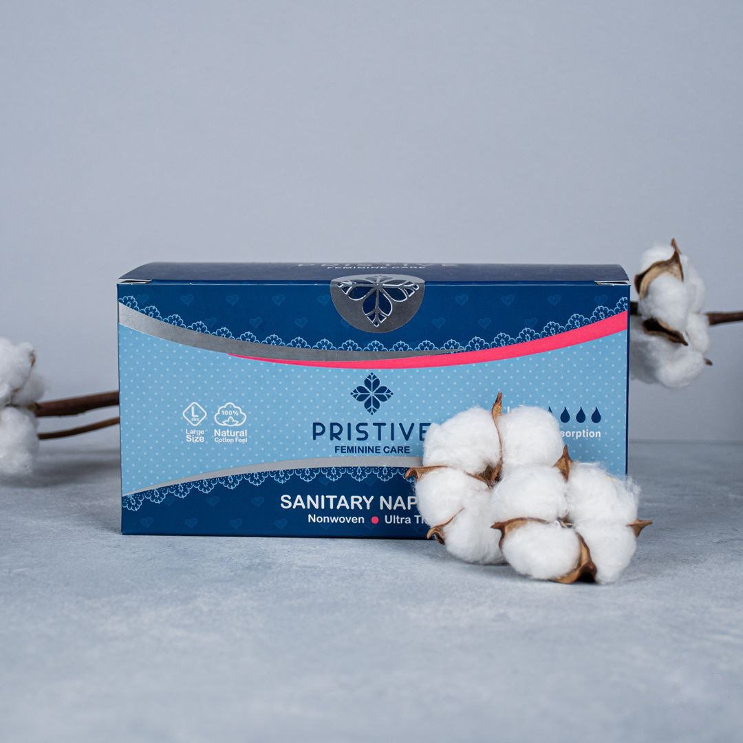 ULTRA-THIN SANITARY NAPKINS, LARGE, 20 PCS - Image 2