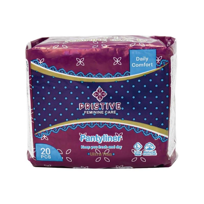 ULTRA-THIN PANTYLINER, LARGE, 20 PCS