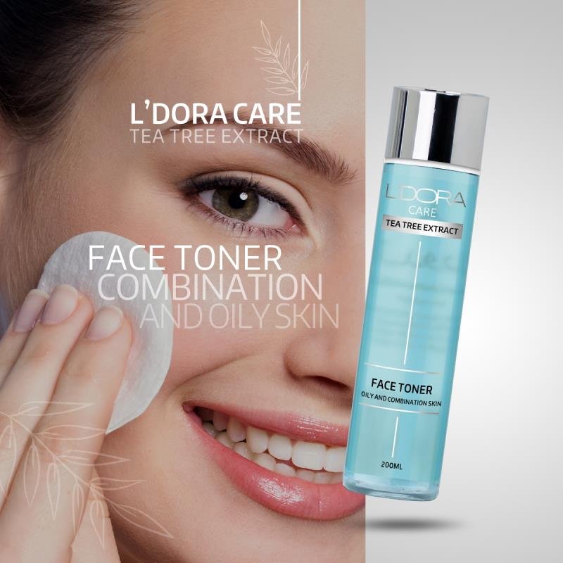 FACE TONER FOR OILY AND COMBINATION SKIN 200 ml - Image 3
