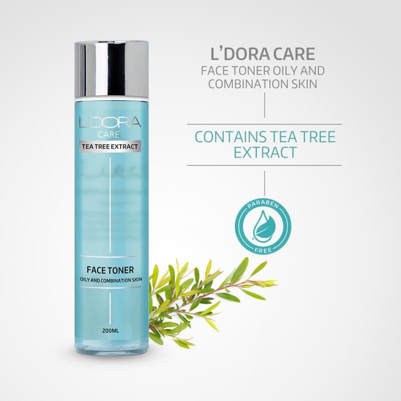 FACE TONER FOR OILY AND COMBINATION SKIN 200 ml - Image 2