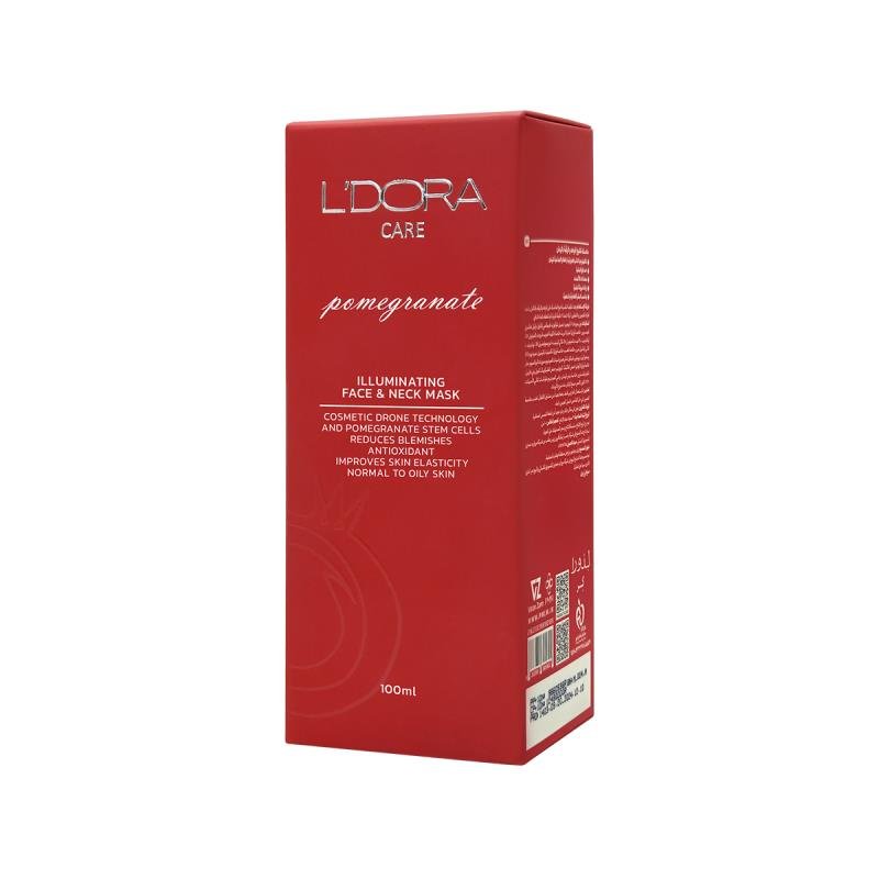 POMEGRANATE ILLUMINATING FACE & NECK MASK, ALL SKIN TYPES - Image 4